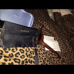 Brand new Gucci glasses comes with everything